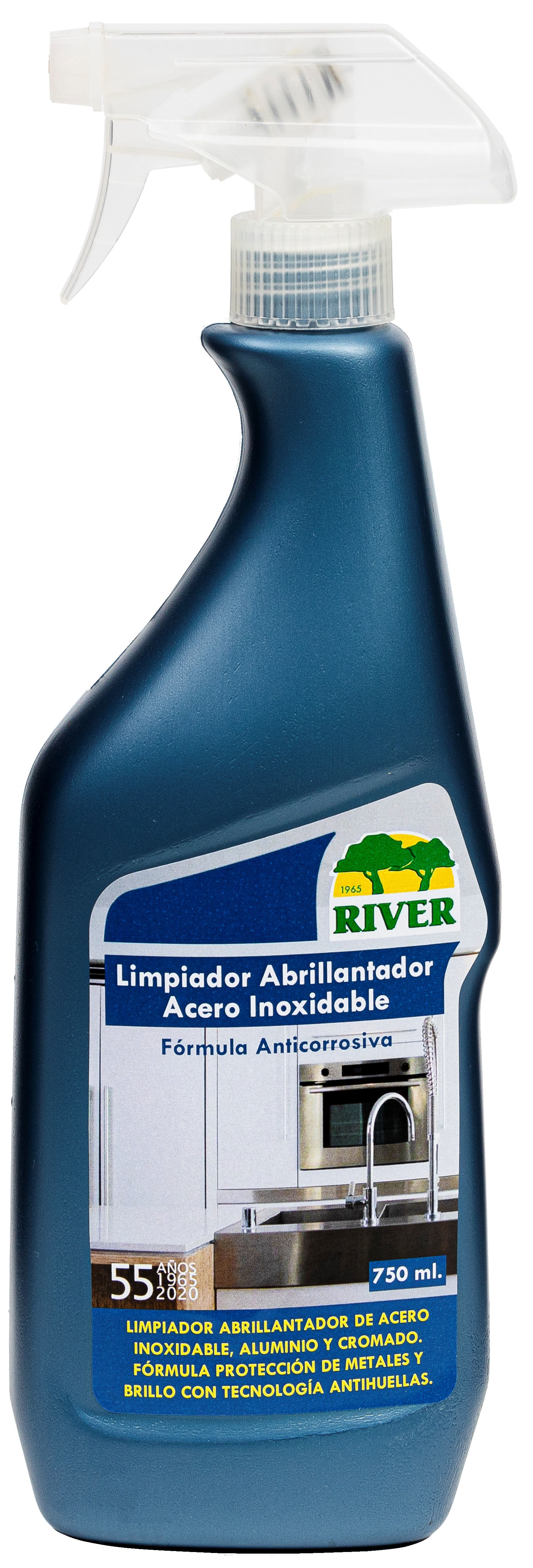 NUEVO Limpiador Abrillantador Acero Inoxidable Profesional 750 ml.