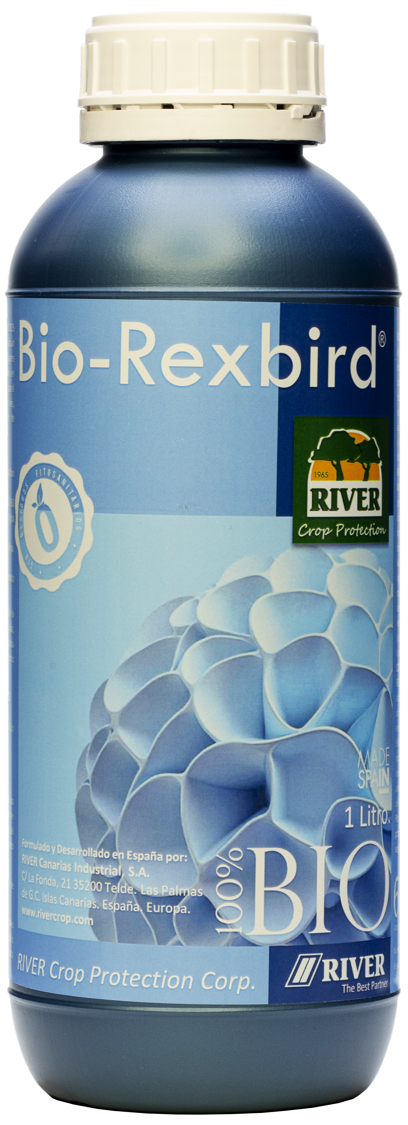 BIO-REXBIRD Repelente Aves Biológico. Cultivos Cereales y Frutas.