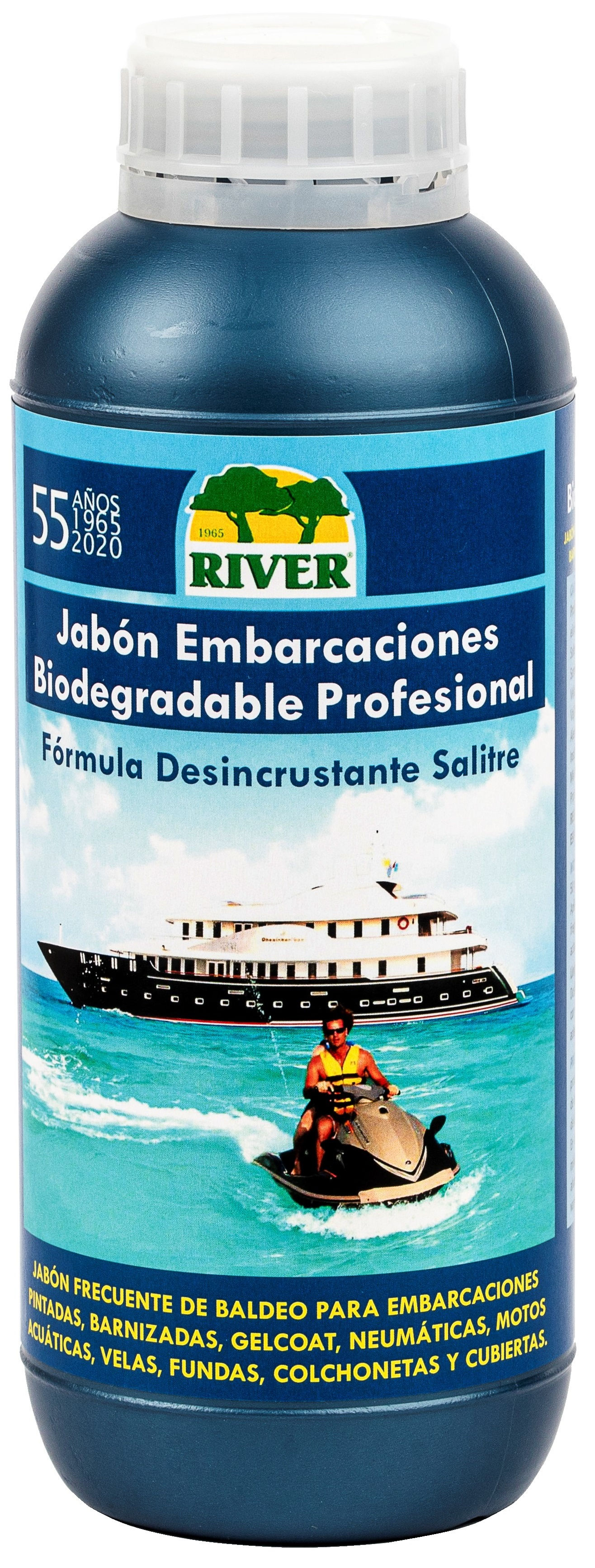 Jabón Embarcaciones Biodegradable Profesional 1000 ml.