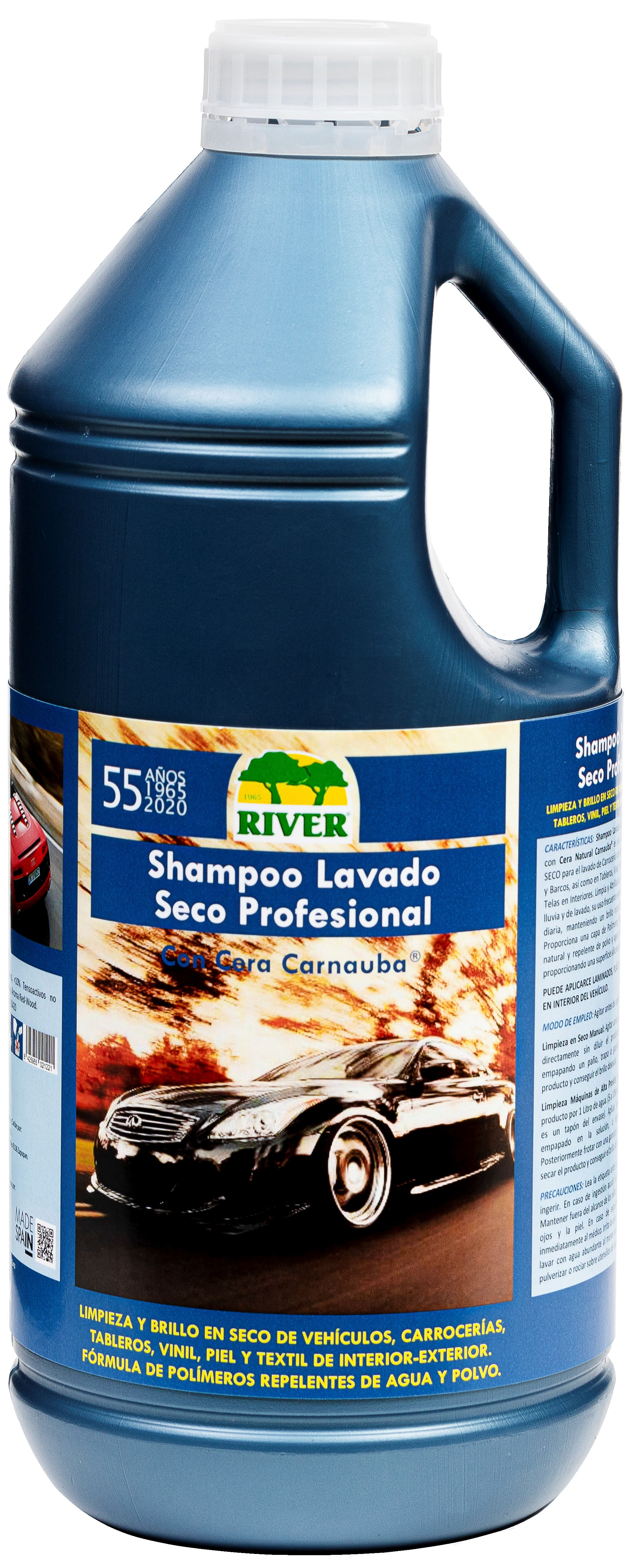 Detallador-Shampoo Lavado Seco Profesional 20 Lt.