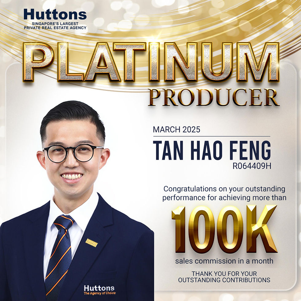 Hao Feng - how to be a property agent in singapore