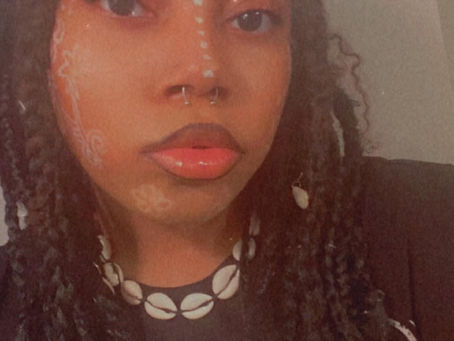 Wearing Masonjoany to honor my Malagasy lineage