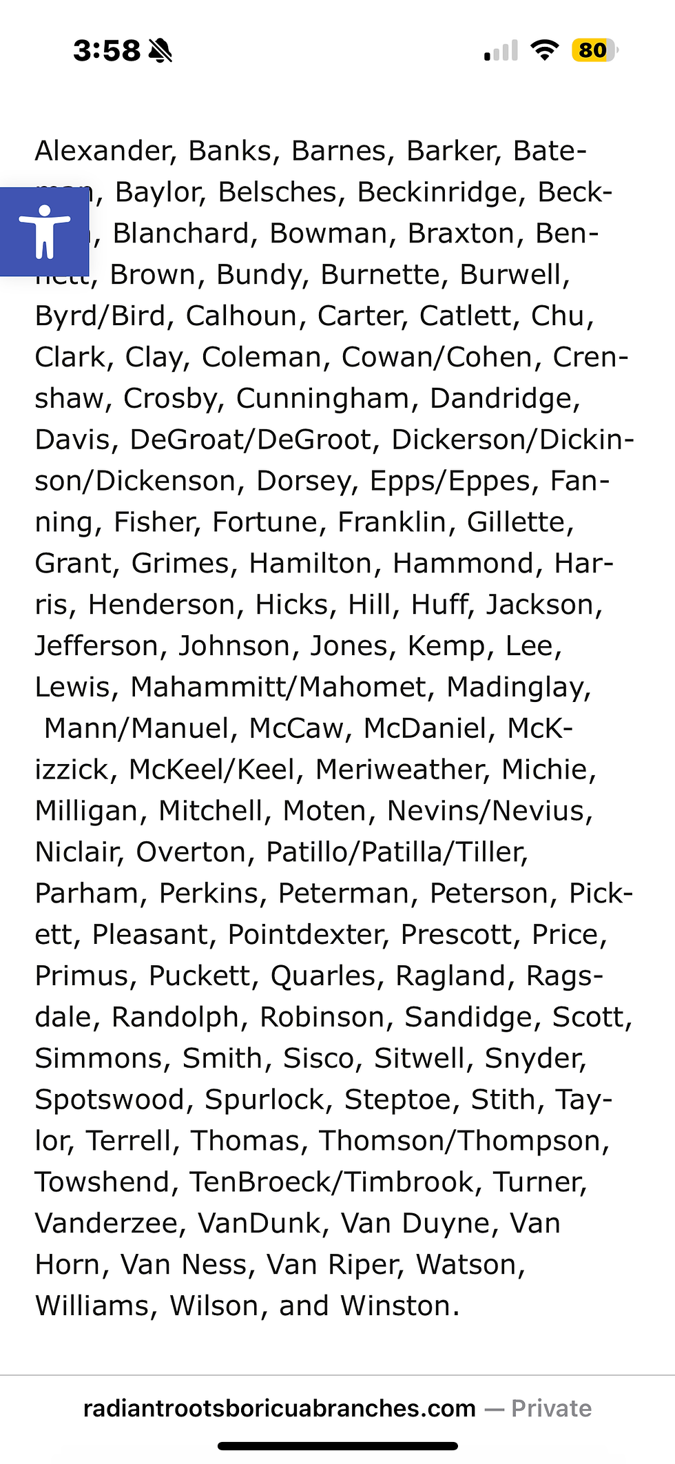 Mitchell is also one of the surnames of Malagasy descended families in NY and Virginia). Source: https://radiantrootsboricuabranches.com/part-iii-the-dna-trail-from-madagascar-to-virginia/