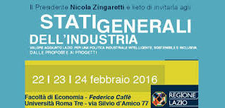 Stati Generali dell’Industria: tre giorni di industrializzazione e sviluppo