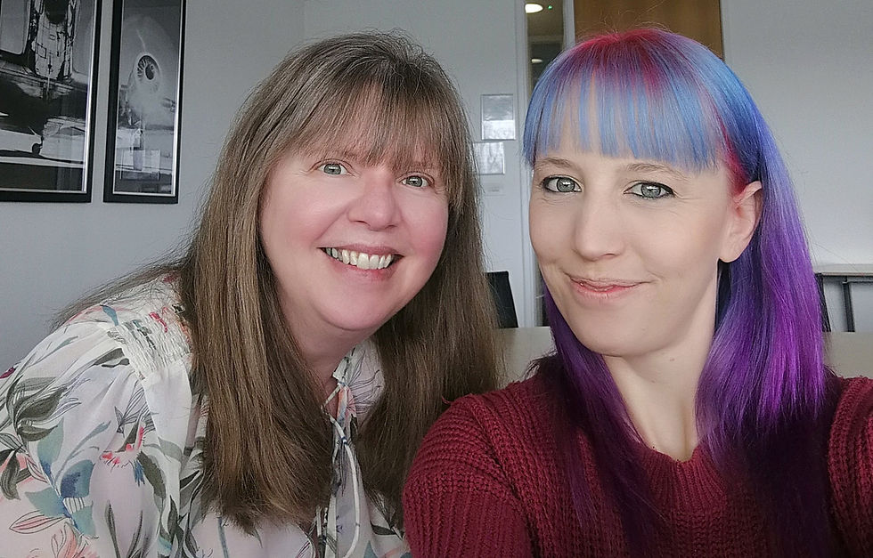 Kate & Becki - Dovetail-ea Team Members