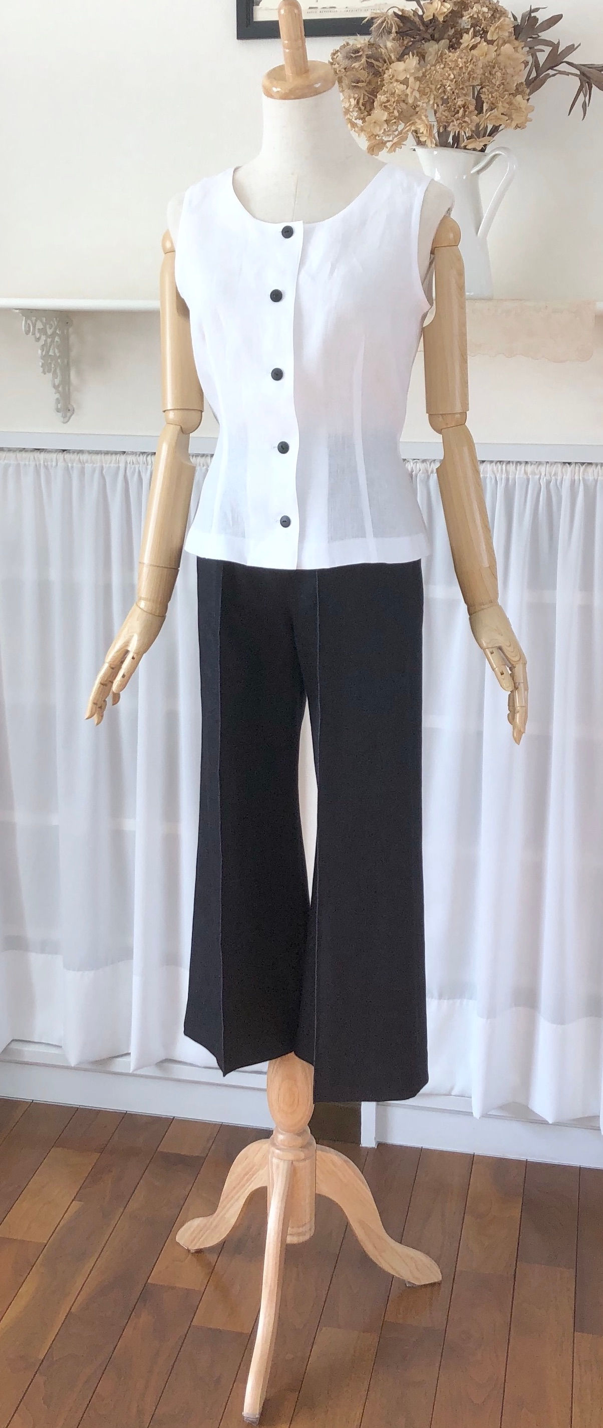 パンツ『デニム・ピンタック』