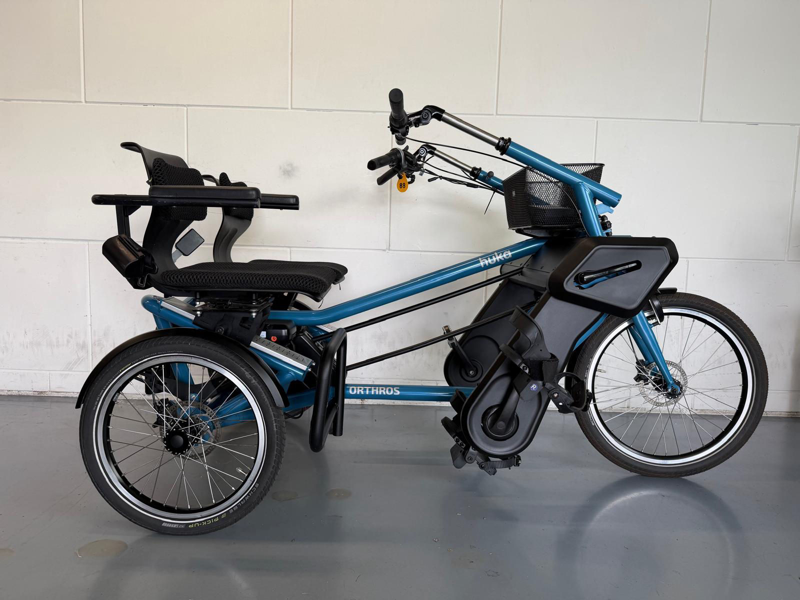 Mooie Huka Orthros duofiets, full options, 2024, garantie!