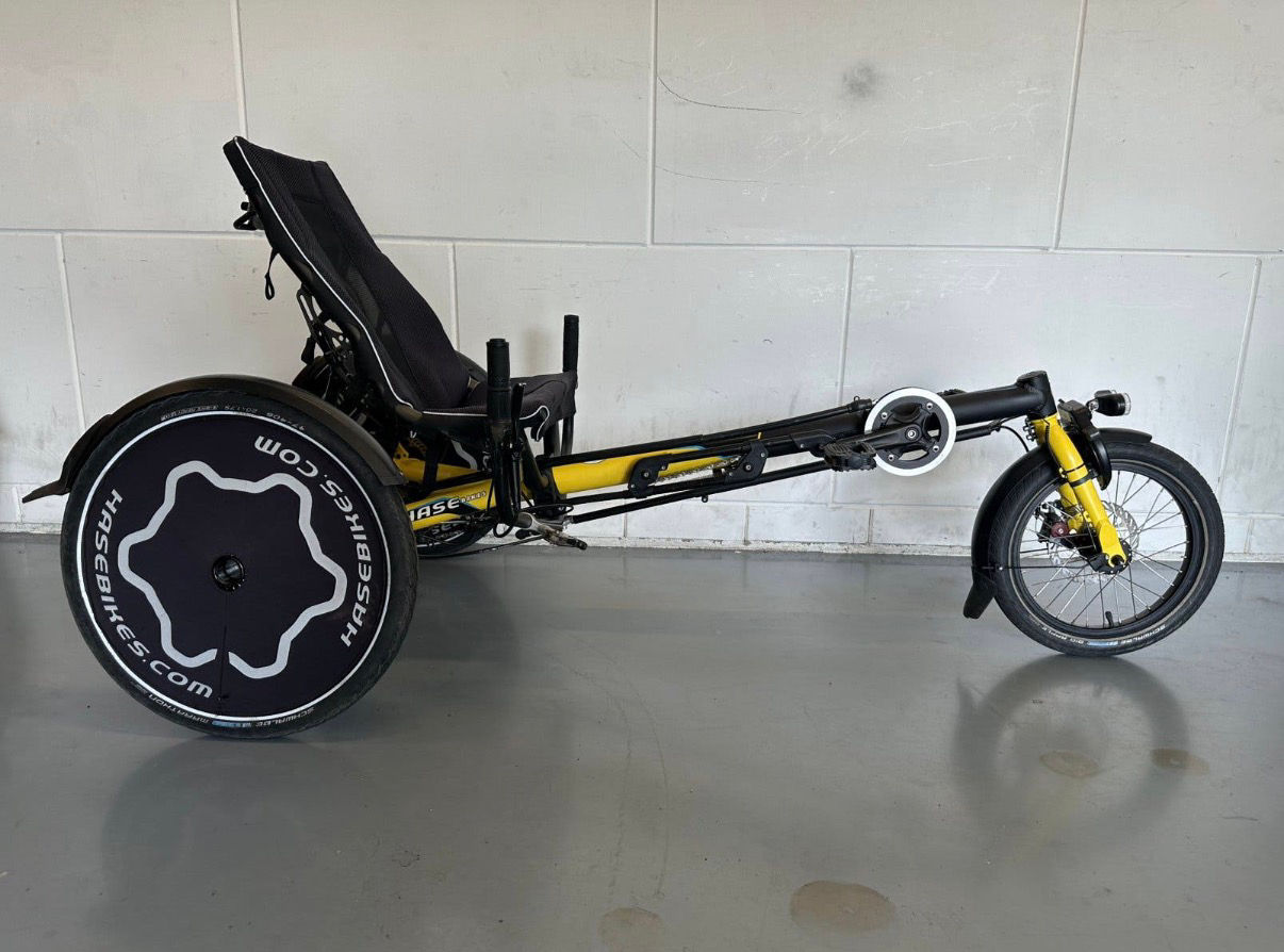 Hase Ketwiesel Trix met volgfietsfuntie! 8V, garantie!