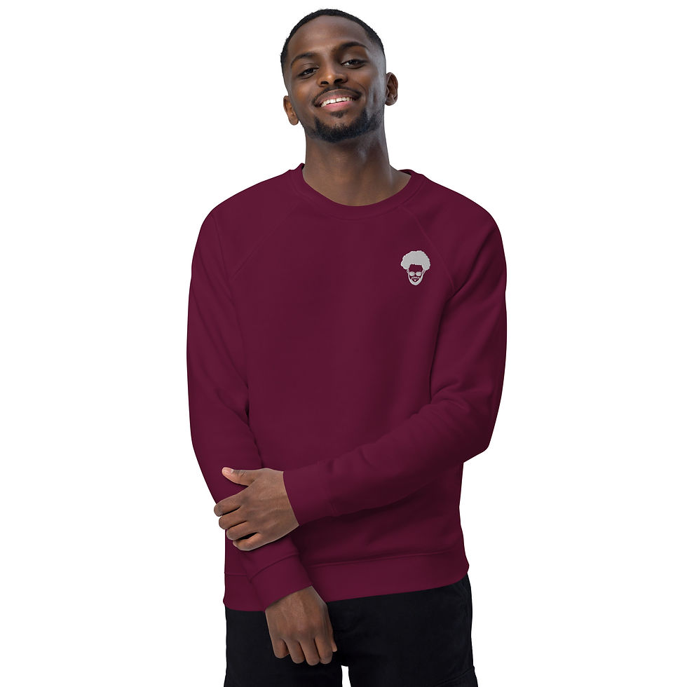 Thumbnail: Brad Basker Unisex Organic Raglan Sweatshirt