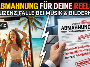 Achtung! Mahnwelle rollt an. Abmahnfallen bei Memes, Musik und KI Teil III