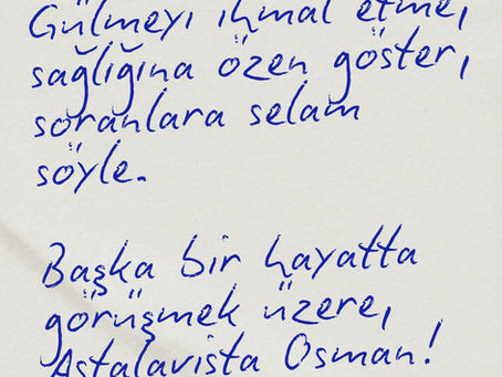 Bu Hikaye Senden Uzun Osman