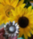 Sunflower hat brooch.jpg