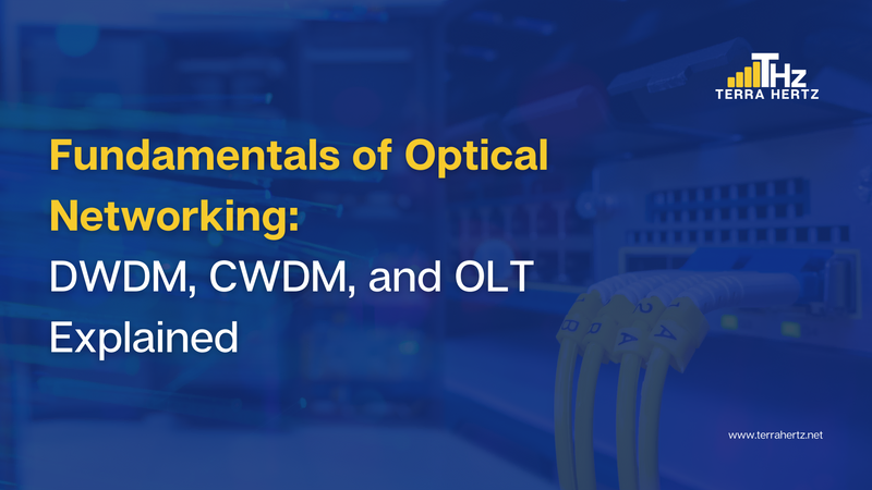 Title: Fundamentals of Optical Networking: DWDM, CWDM, and OLT Explained