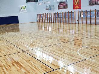 רצפת פרקט מייפל אמריקאי תוצרת ארה"ב - מכון וינגייט