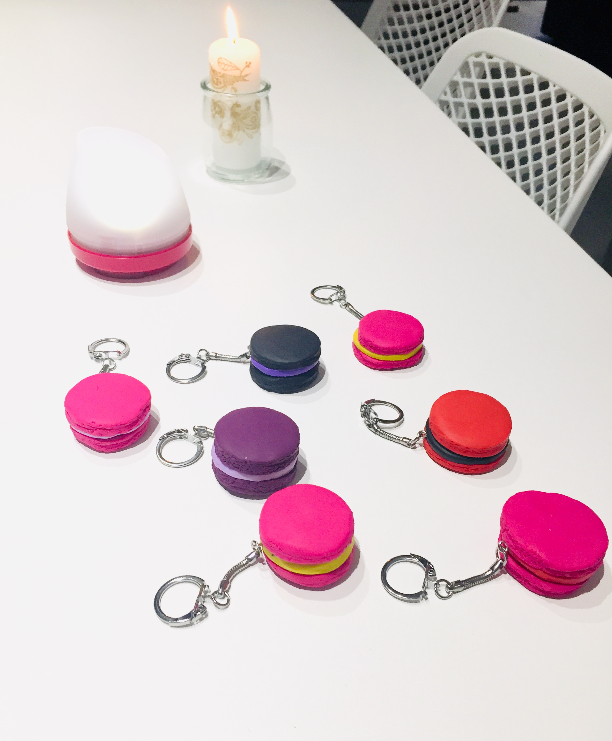Macarons en pâte fimo