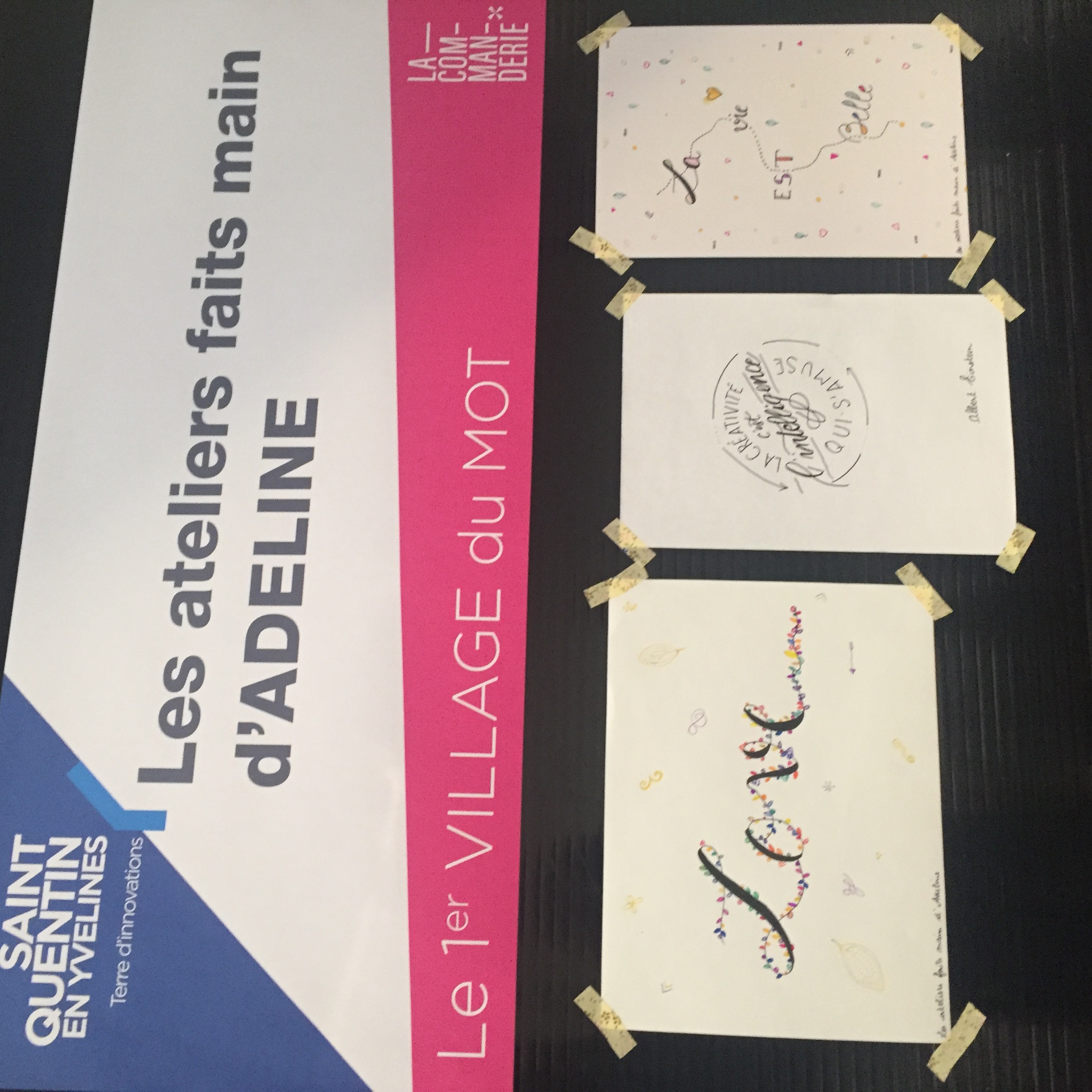 Atelier lettrage créatif