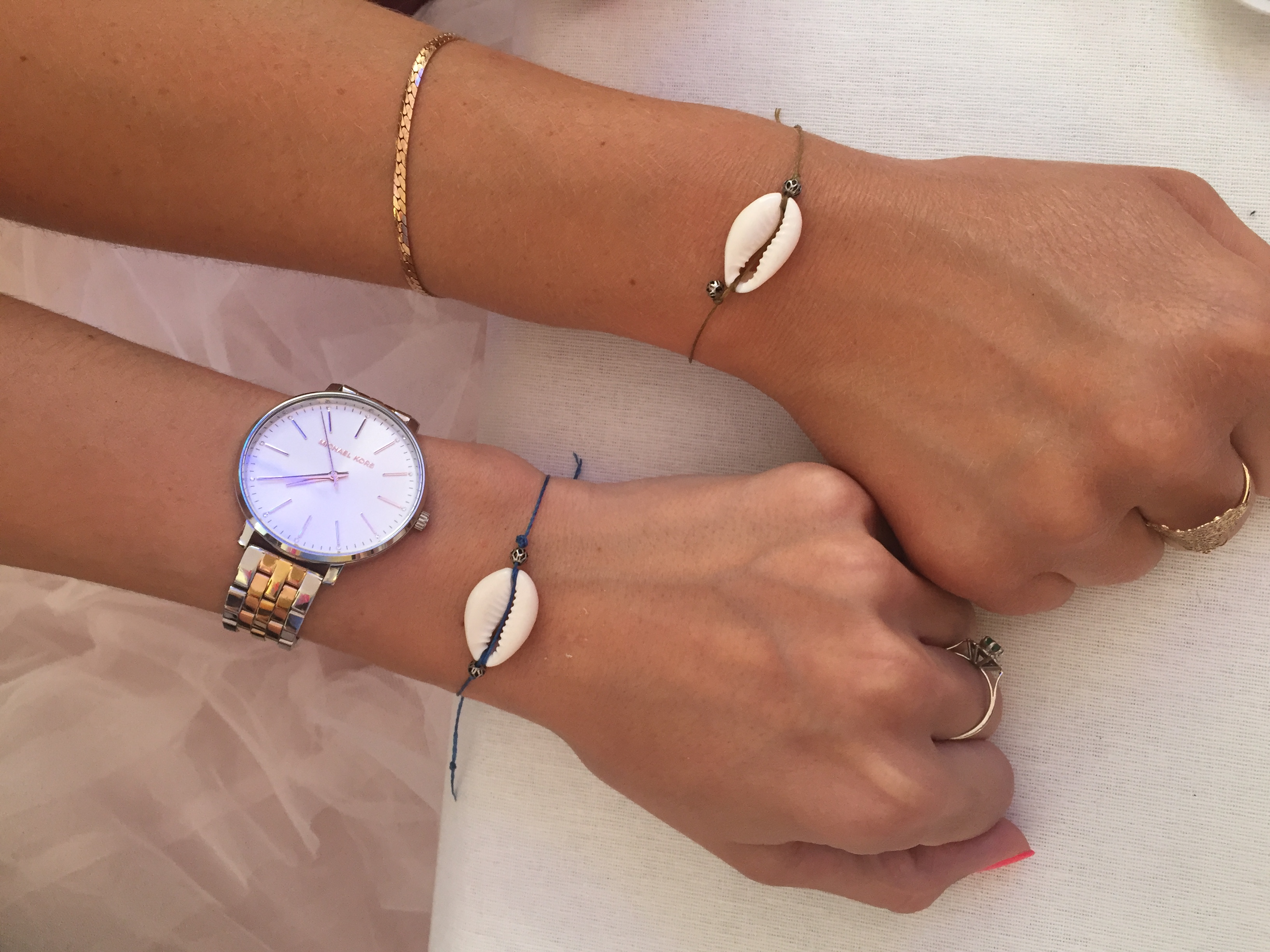 Bracelets coquillage