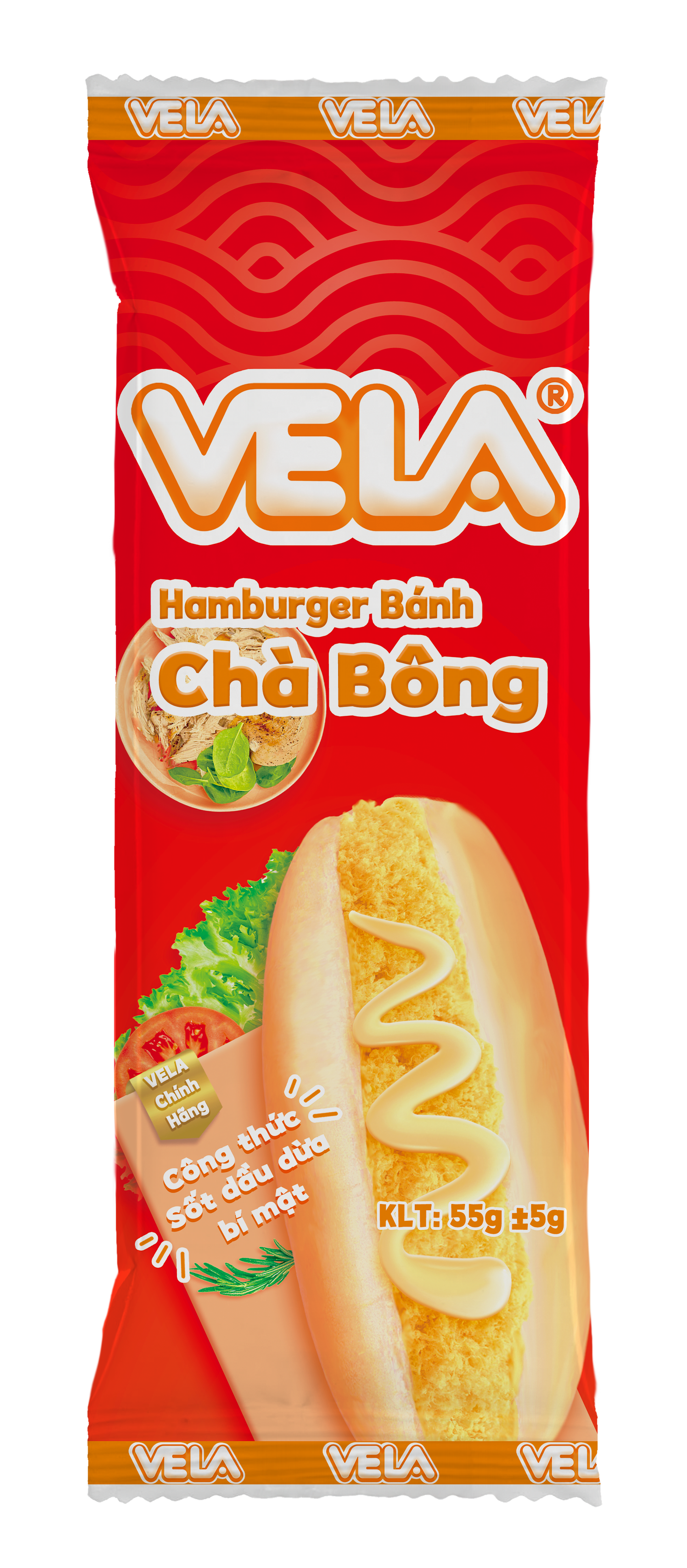 Bánh Burger Chà Bông