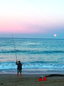 Early moring fish