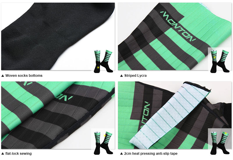 Miniatura: Calcetines Monton Lifestyle Hosound Black - Green