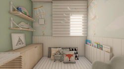 Quarto infantil safari