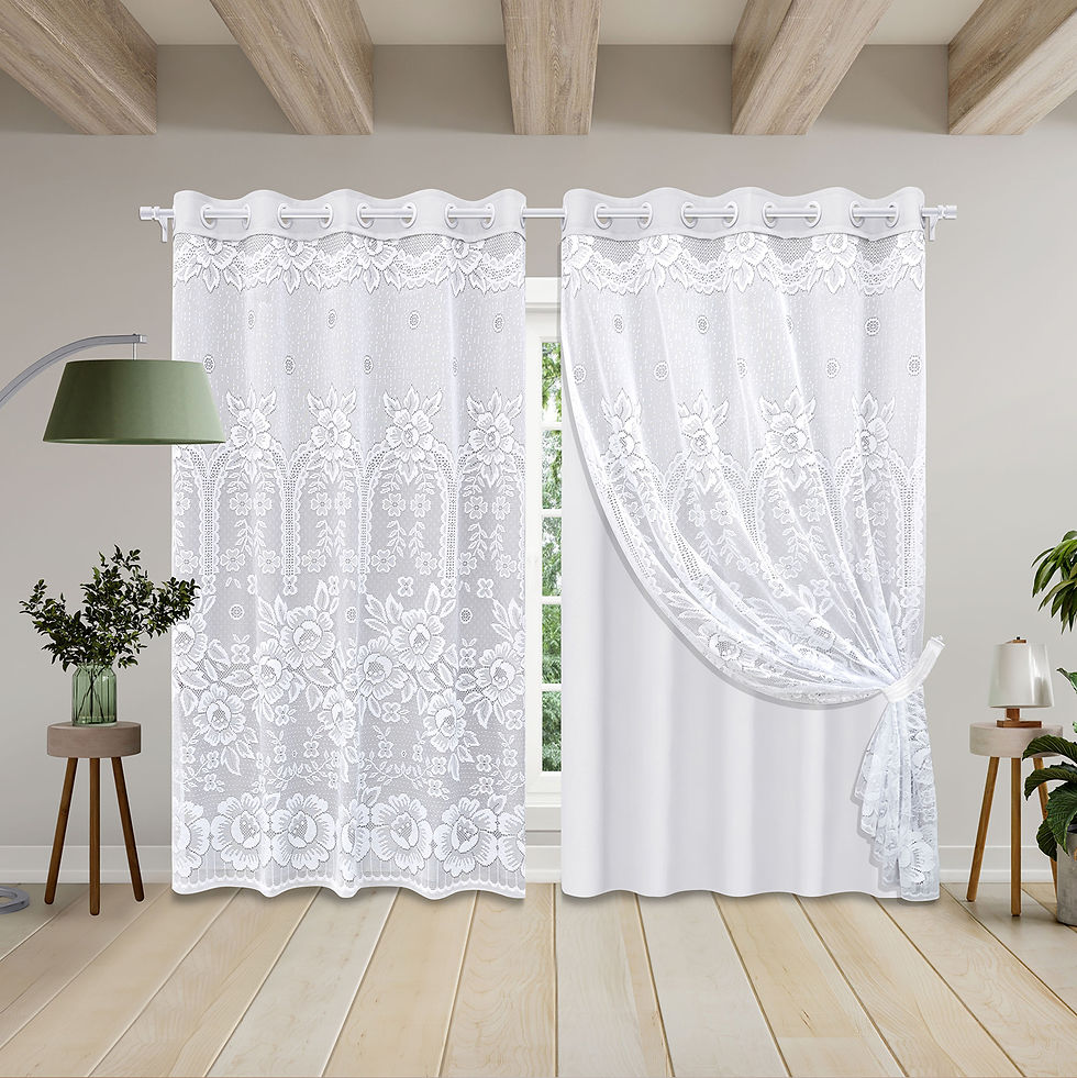 Miniatura: Cortina Hibisco