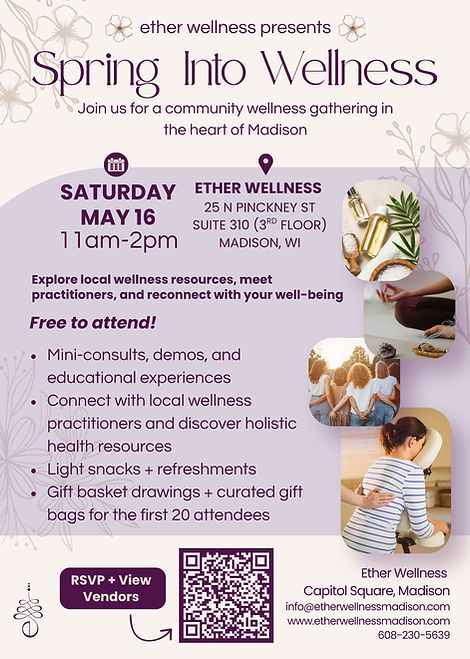 Spring Into Wellness Madison Wisconsin_e