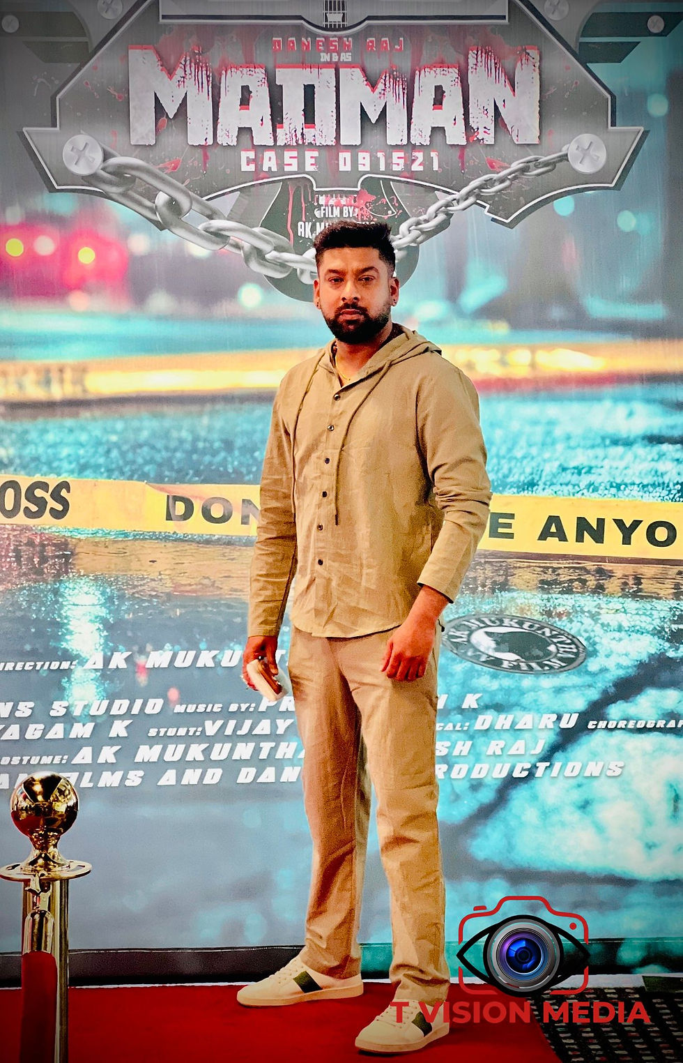 Lead Actor & Producer of Madman, Danesh Raj