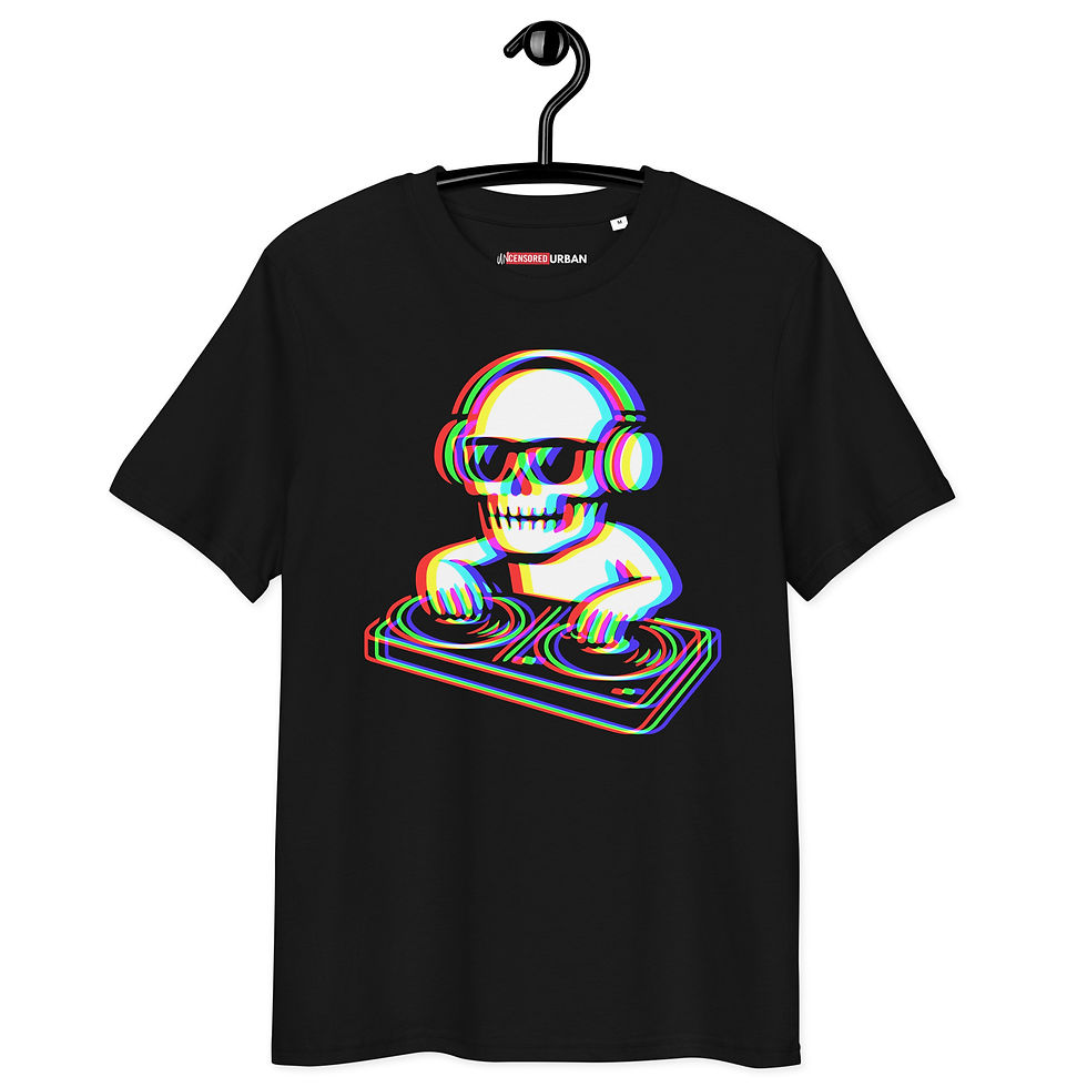 EDM DJ | Premium Organic Cotton T-Shirt Black