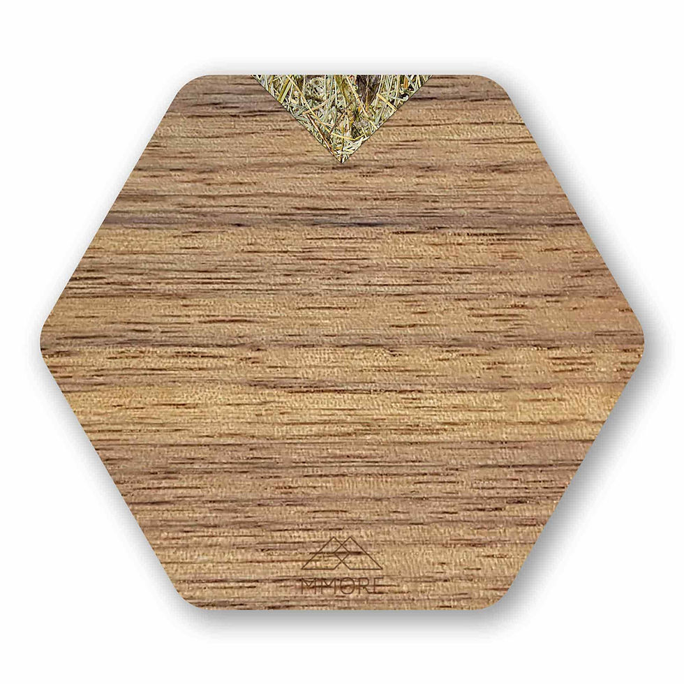 Thumbnail: Wooden Coasters - American Walnut / Set of 4 Coasters