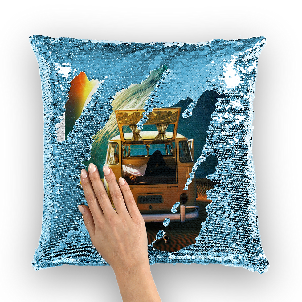 Thumbnail: Relax Sequin Cushion Cover