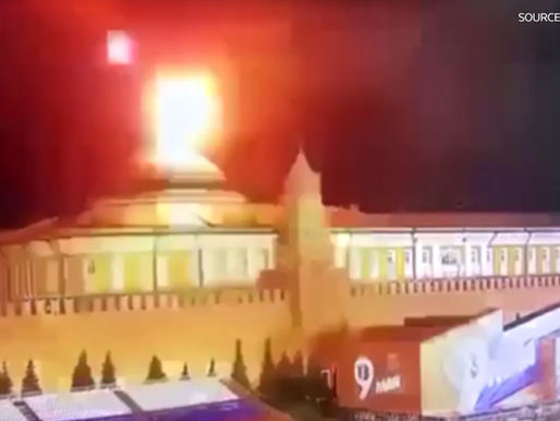 Kremlin Claims Drone Attack Repelled : Ukraine denies