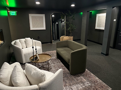 LOX Beauty Collective interior 105 W Central Avenue Springboro Ohio after renovation