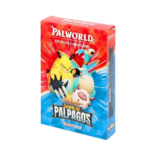 Palworld Official Card Game Dawn Of Palpagos: Blue-Red | RockSocks
