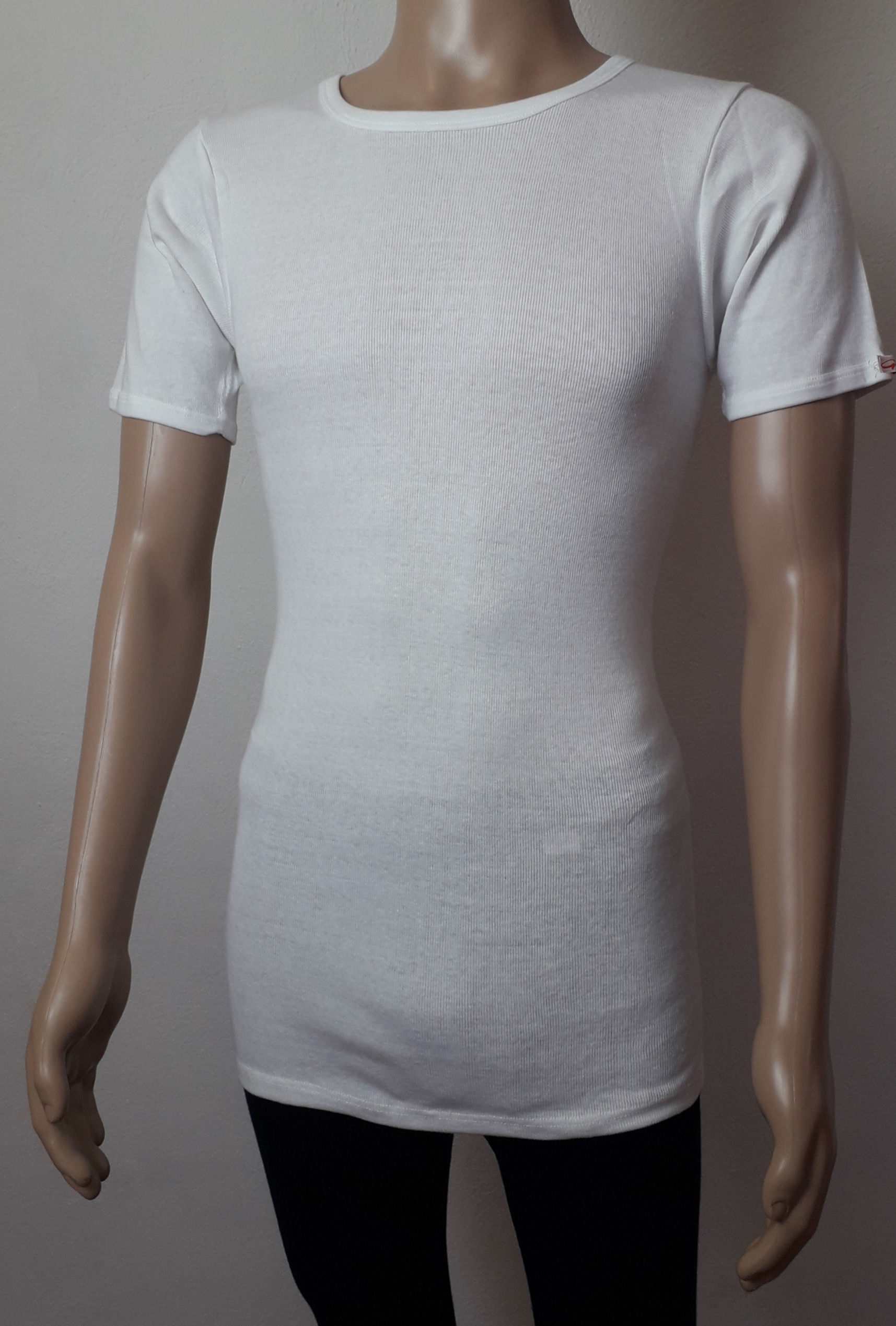 Herren-Hemd 1/2-Arm aus Strickflausch