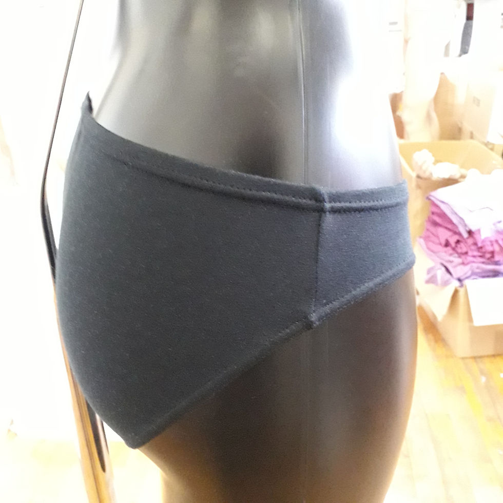 Miniaturbild: Damen Slip "Svea" in schwarz | Premiumqualität