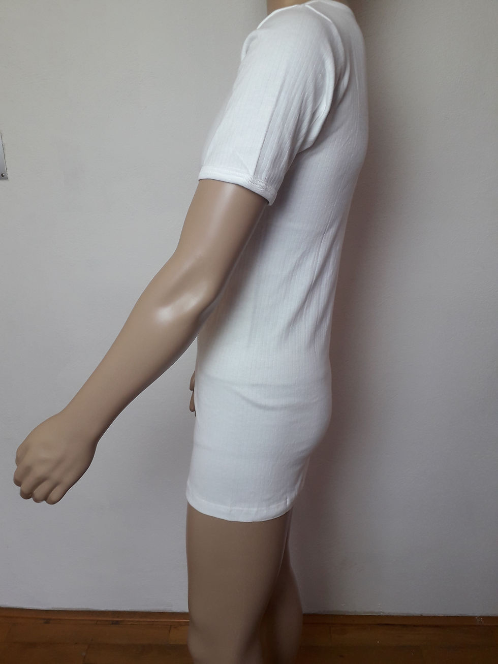 Thumbnail: Herren-Hemd 1/2-Arm aus Interlock