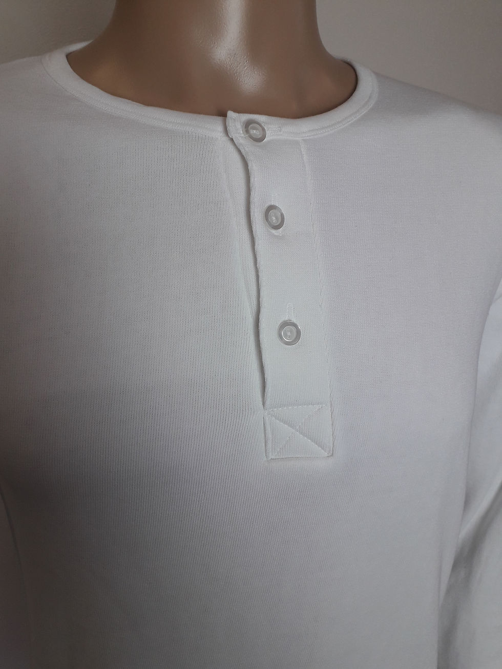 Miniaturbild: Herren-Hemd Langarm mit Knopfleiste (Henkel-Plüsch)