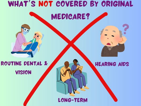 What’s NOT Covered by Original Medicare?