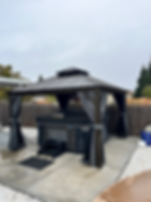 Cozebo Classic 12X12 - Aluminum Gazebo with Gutters