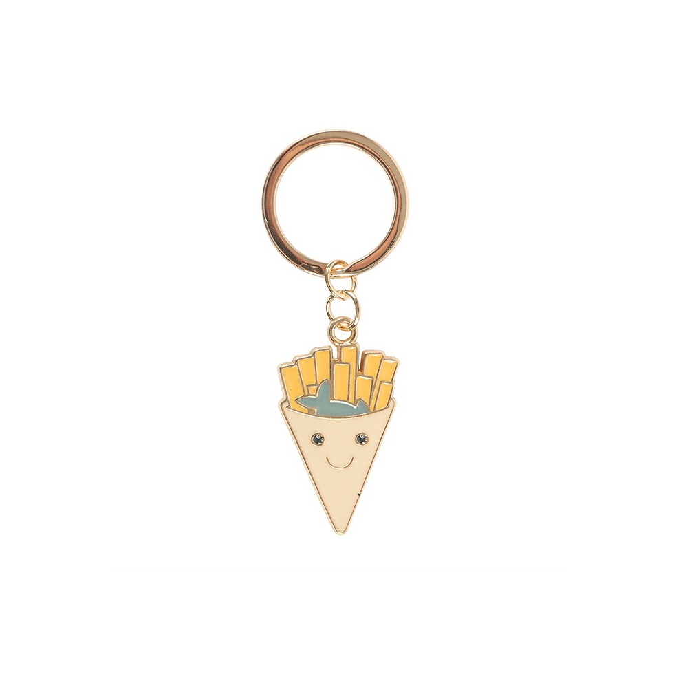 Thumbnail: Fish and Chips Keyring