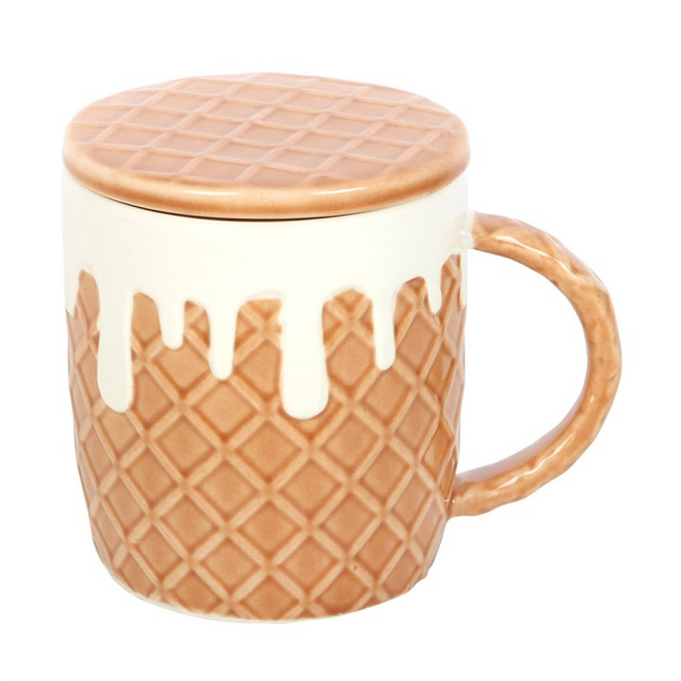 Thumbnail: Waffle Mug and Coaster Set