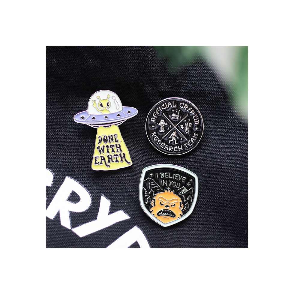 Thumbnail: Bigfoot Enamel Pin Badge