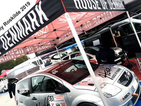Rally Roskilde med Trainee Co-driver