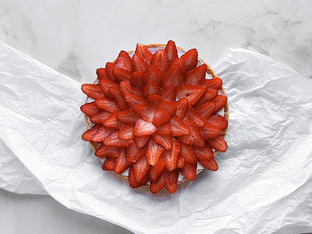 טארט תותים ומסקרפונה