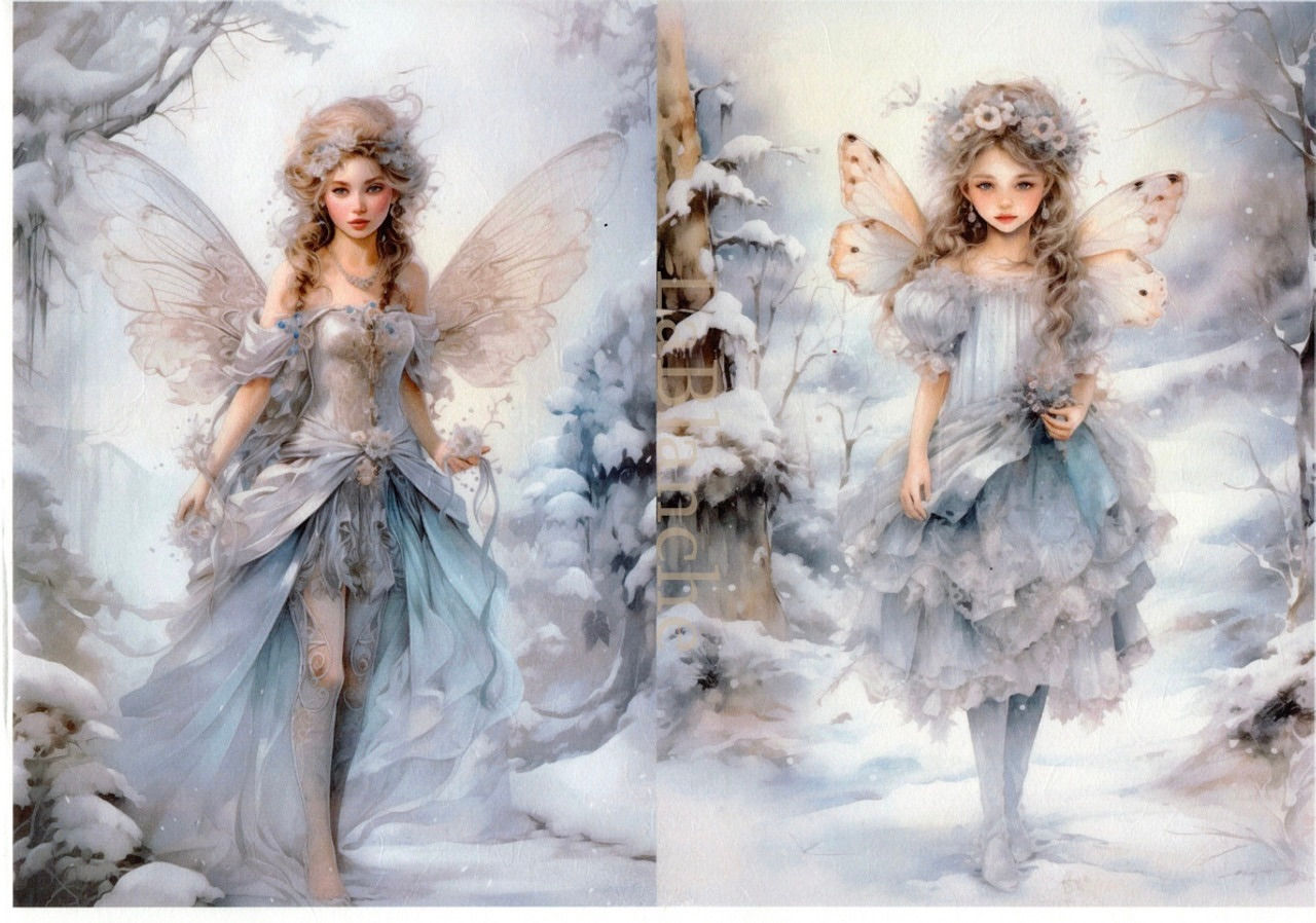 Frosty Winter 6 | LaBlanche Decoupage paper