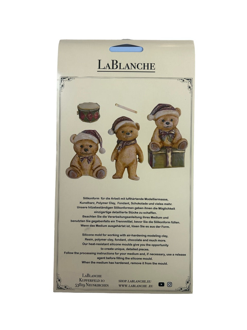 Thumbnail: Teddy Bears | LaBlanche Silicone Mould | Limited Edition