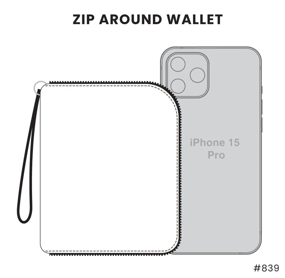 Thumbnail: Big Foot | Zip Around Wallet | Chala Handbags