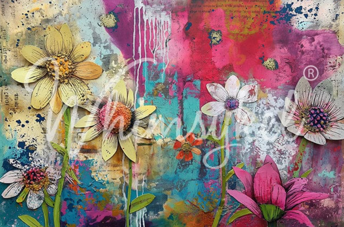 May Flowers | Whimsykel Designs | 21 x 29"