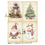 Thumbnail: Christmas Whimsy Four Pack - AB Studios #5756 - A4 Rice Paper